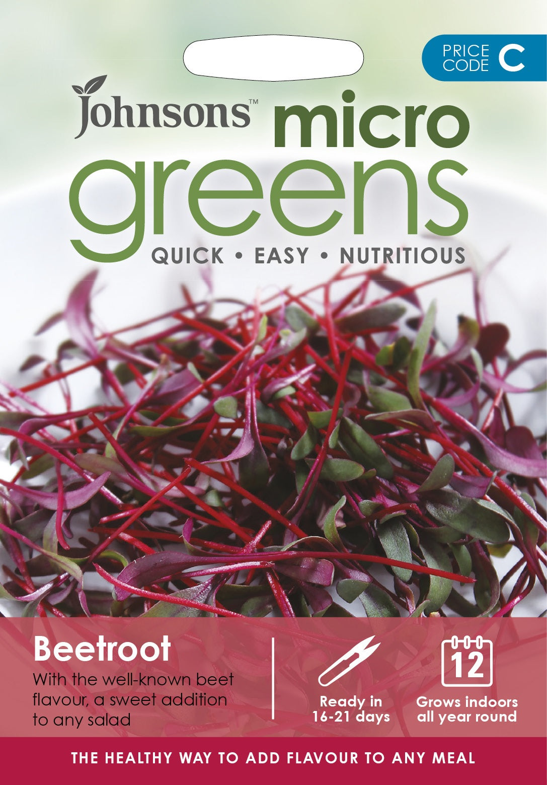 Microgreens Rödbeta 'Bulls Blood'