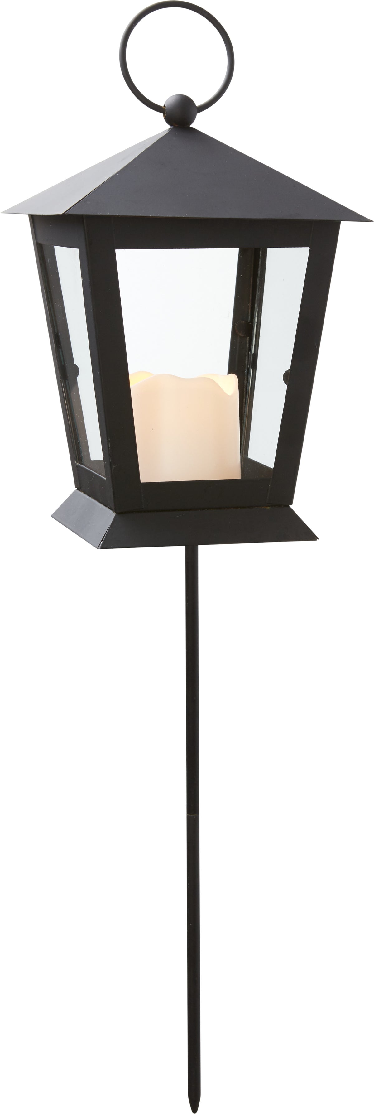 Gravlykta 'Serene' LED, svart H40cm