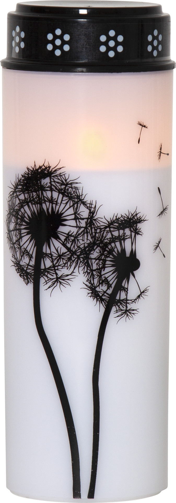 LED Gravljus Dandelion Vit 7x21 cm