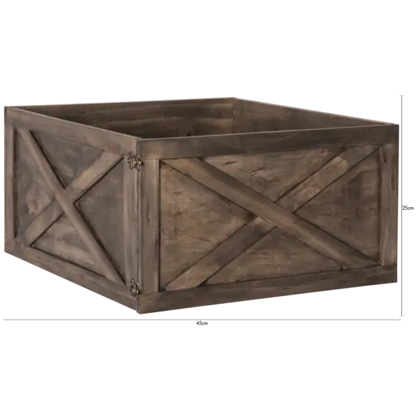 Tillbehör Woody Brun box 45x25 cm
