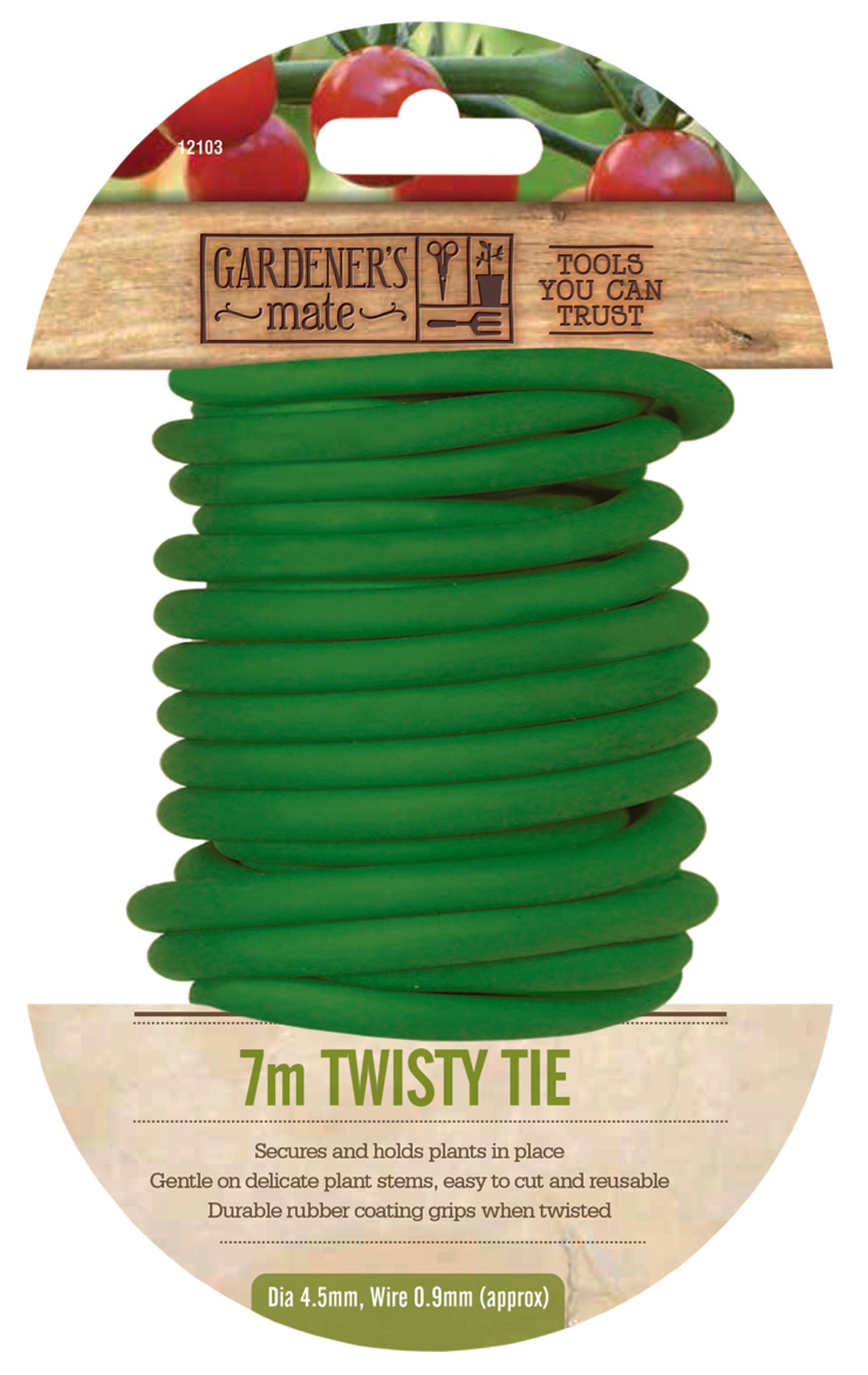 Ståltråd 'Twisty Tie' 10m