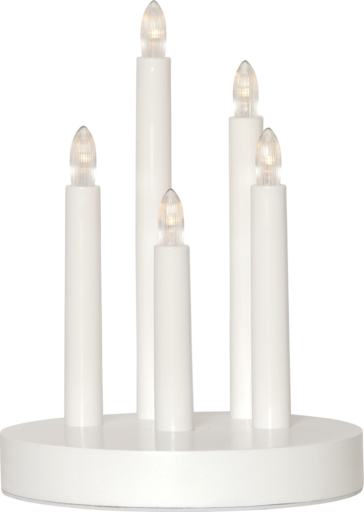 Ljusstake Doris Vit B/O 5L