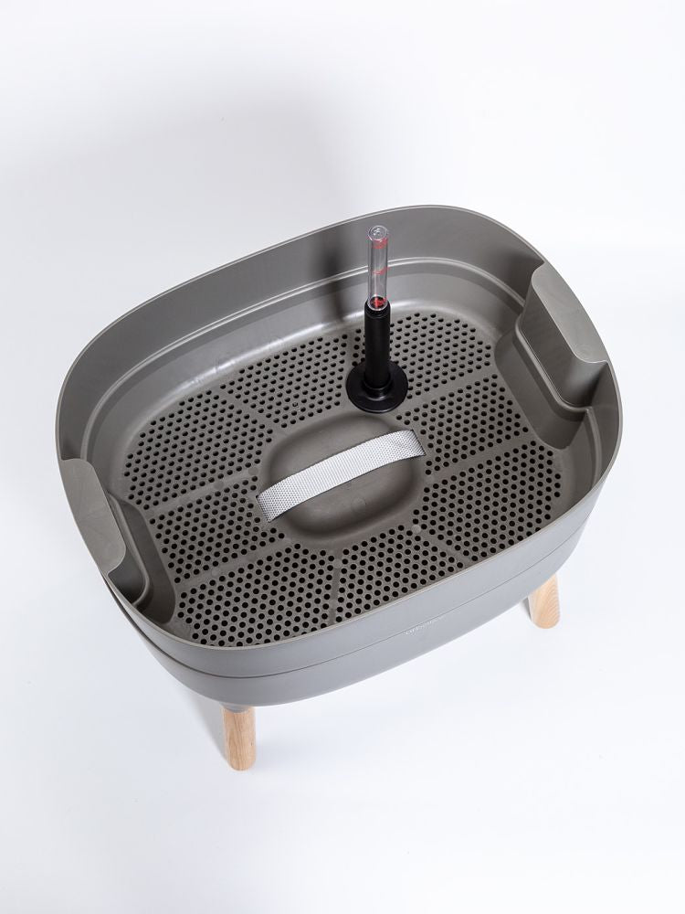 Odlingslåda 'Urbalive Low Planter' Anthracite