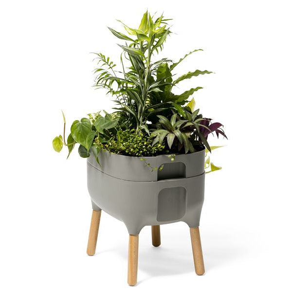 Odlingslåda 'Urbalive Low Planter' Anthracite