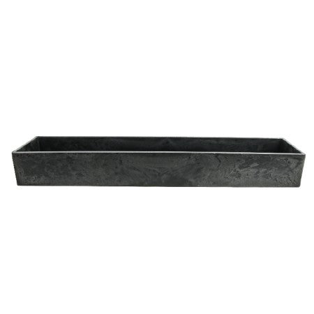 Plastbricka Gråsvart 42x10cm