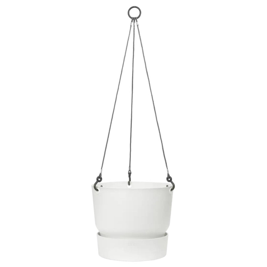 Greenville 'Hanging Basket' 24cm - White