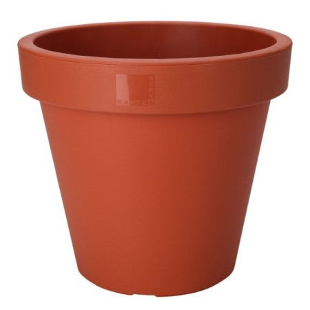 Kruka Rund 40cm - Röd