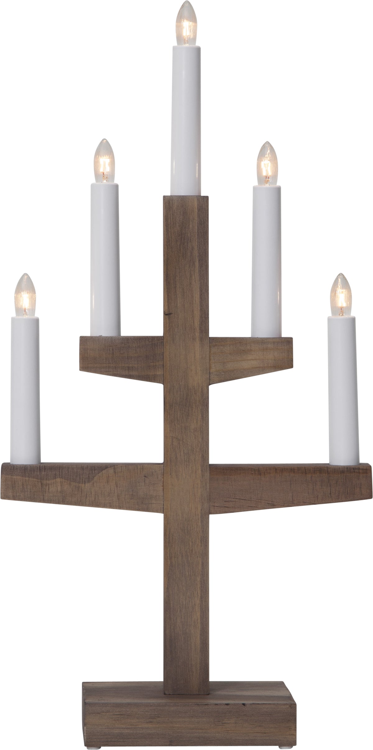Ljusstake Trapp Brun 5L