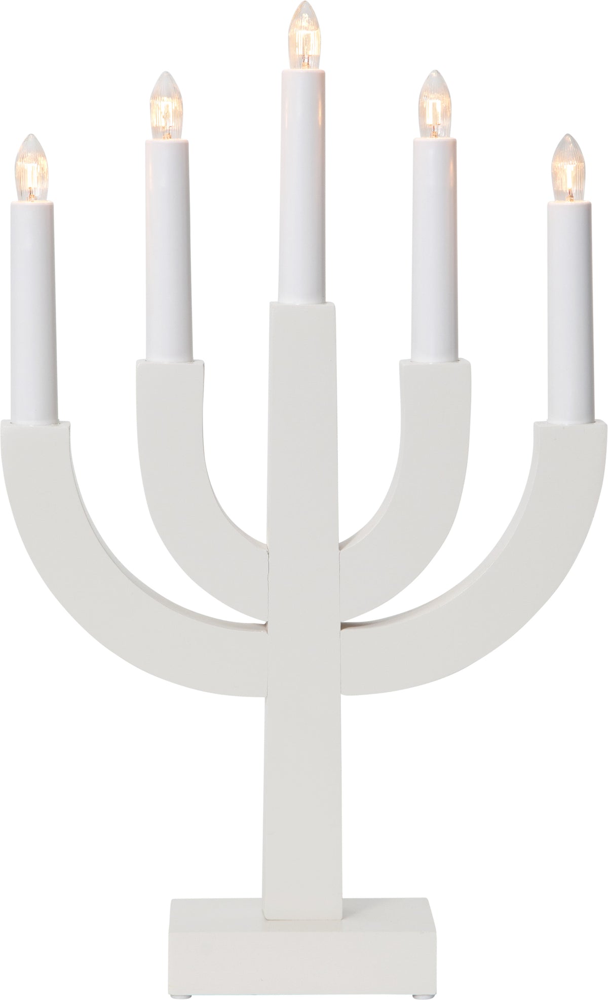 Ljusstake Selma Vit 5L