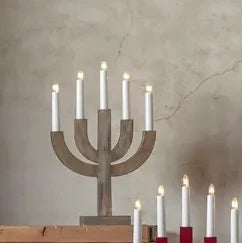 Ljusstake Selma Brun 5L