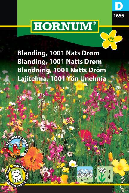 Blomsterprakt Mix '1001 Natts Dröm' frö