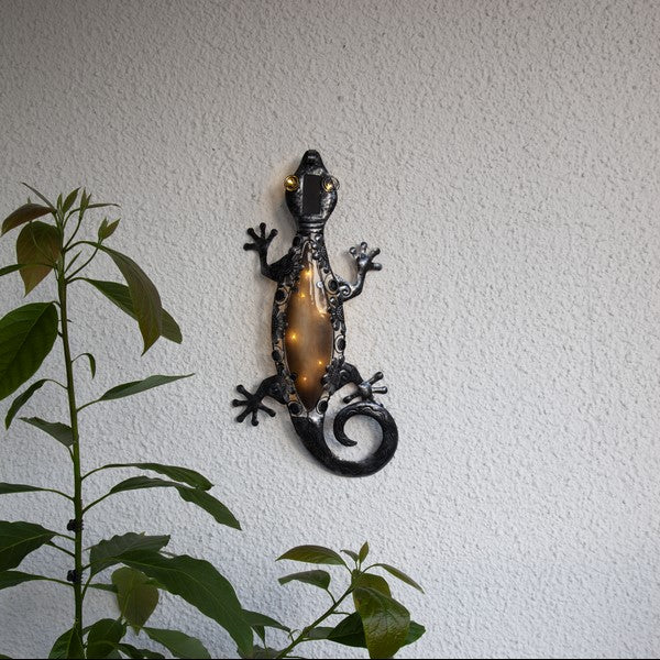 Solcellsdekoration 'Gecko' - LED