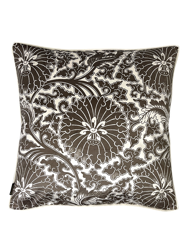 Kuddfodral 'Brown Circle' 50x50cm
