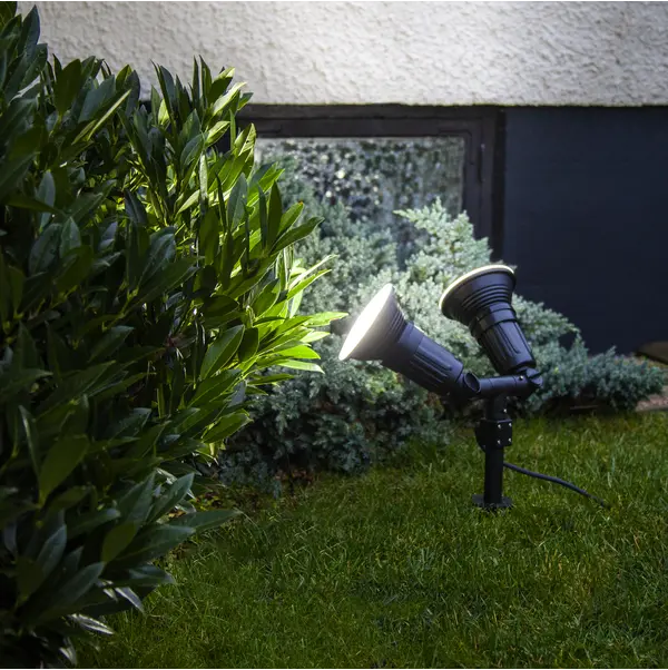Utomhusdekoration Outdoor Spotlight Fixture E27x2