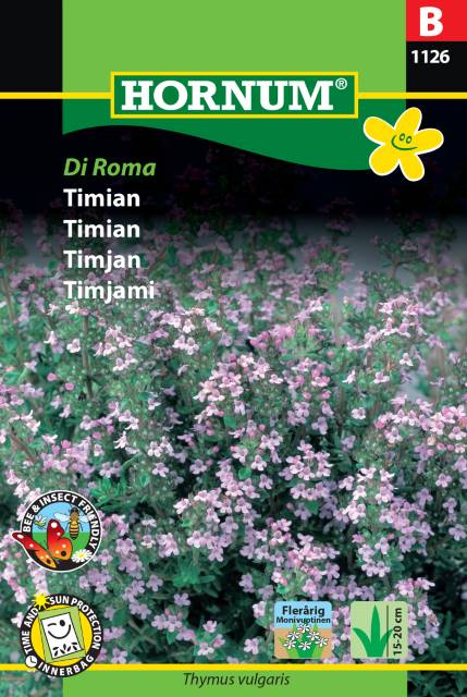 Timjan 'Di Roma' frö