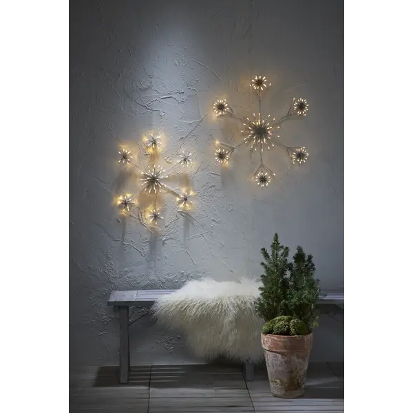 Siluett Flower Snowflake Snöflinga 50cm