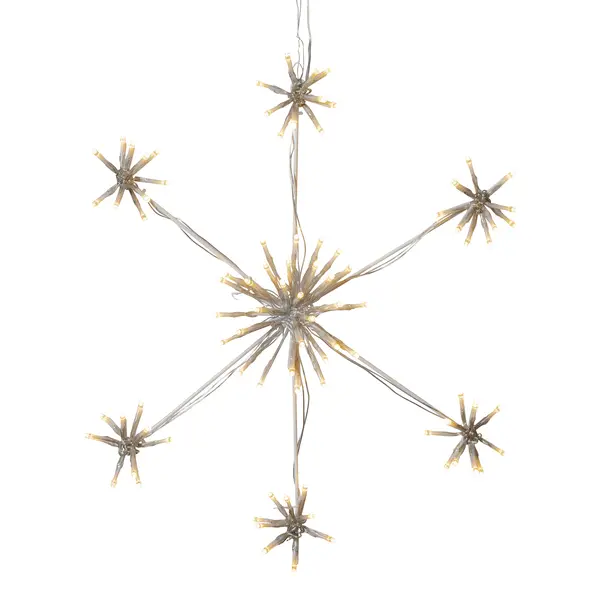 Siluett Flower Snowflake Snöflinga 50cm