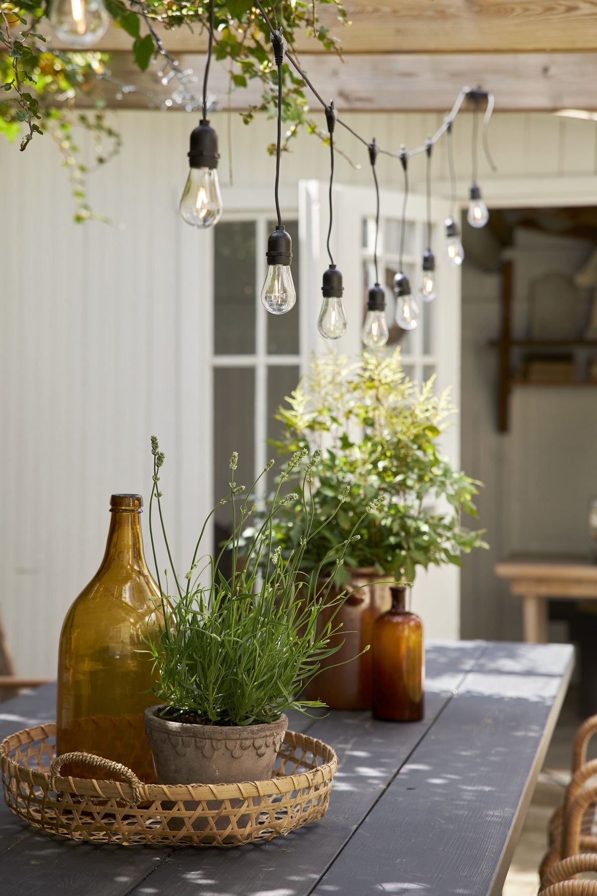 Ljusslinga String Light svart