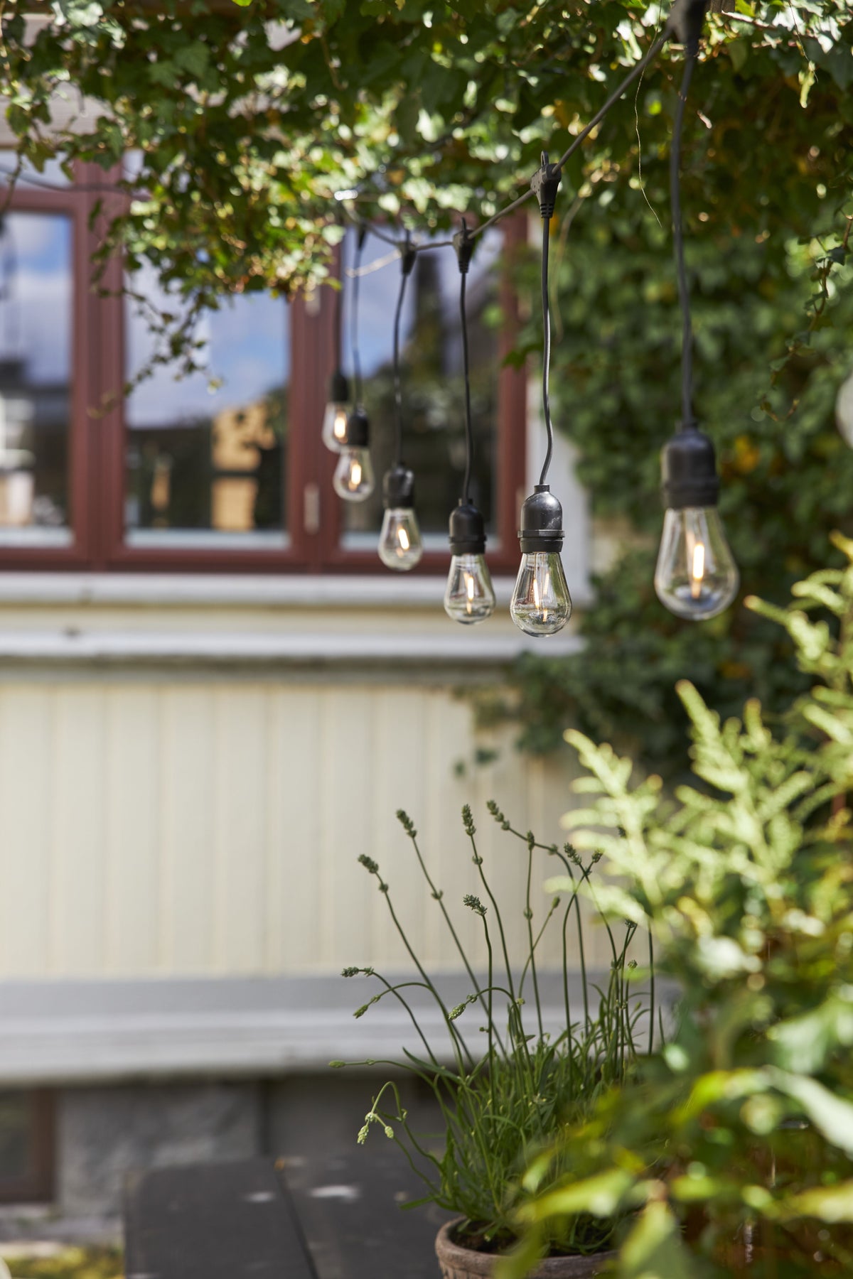 Ljusslinga String Light svart