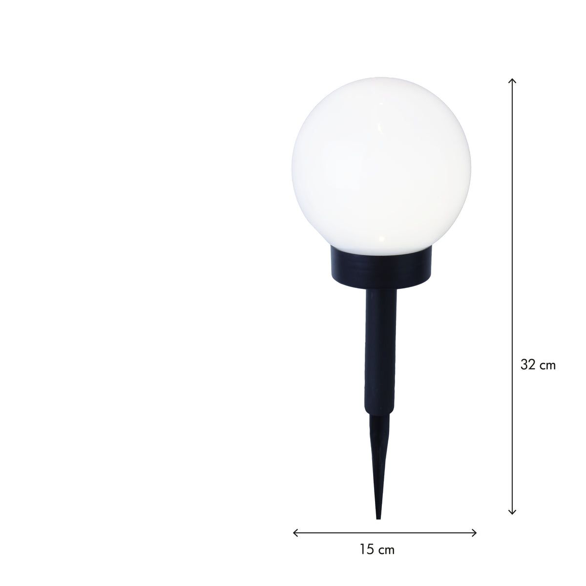 Dekorationsbelysning Solcell 'Globus'