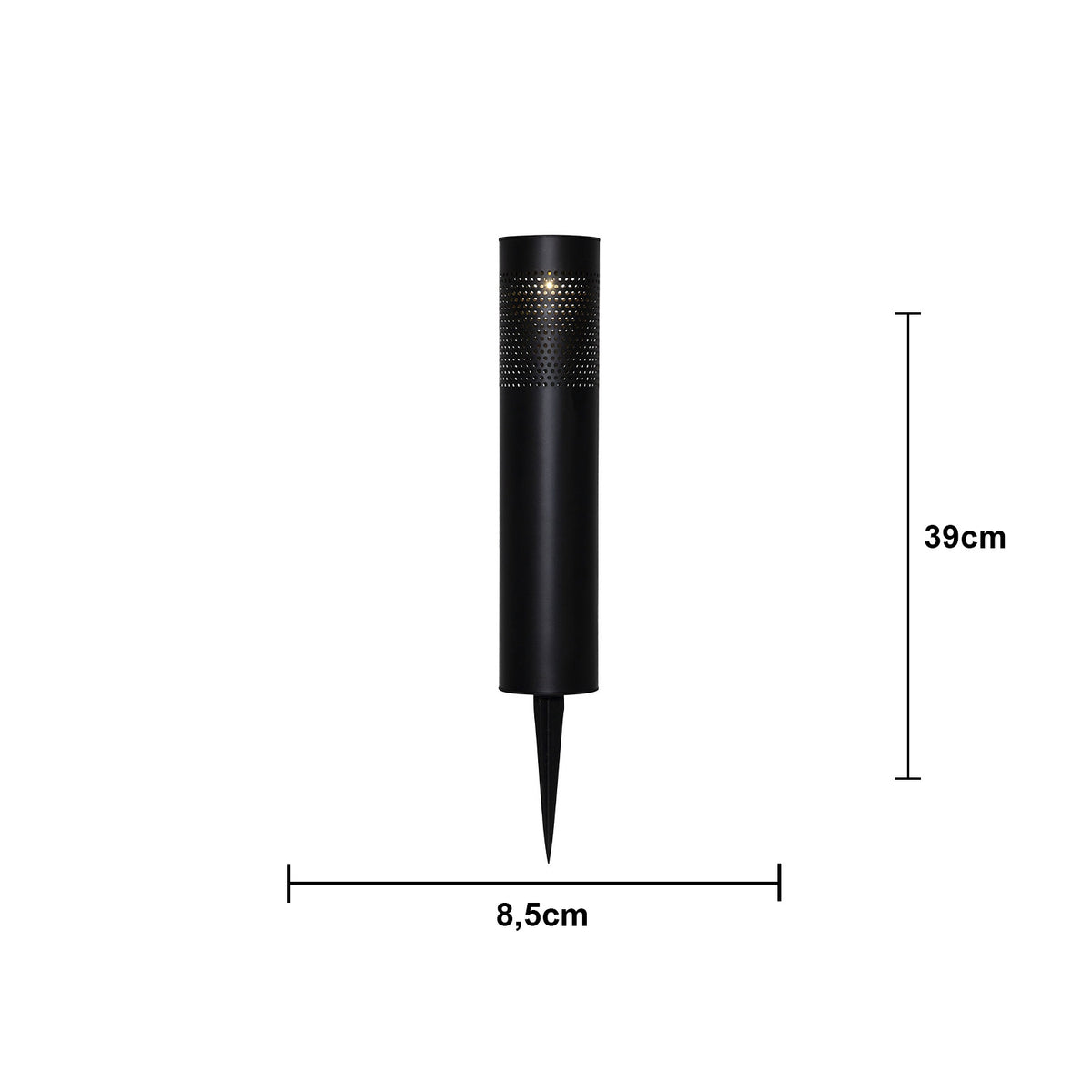Gångbelysning Solcell 'Blace'