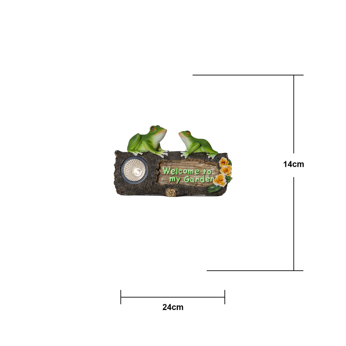 Dekorationsbelysning Solcell 'Frogy'