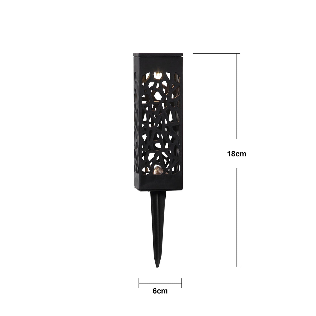 Dekorationsbelysning Solcell 'Izola' 2-pack