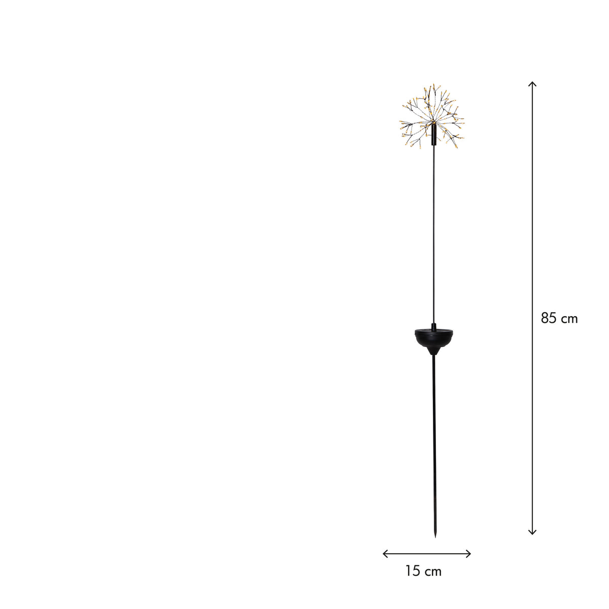 Dekorationsbelysning Solcell 'Firework Solar'