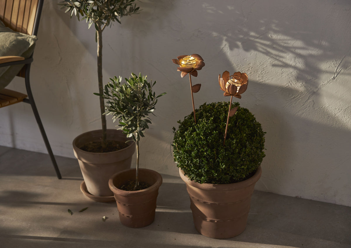 Dekorationsbelysning Solcell 'Oxida Flower' 2-pack