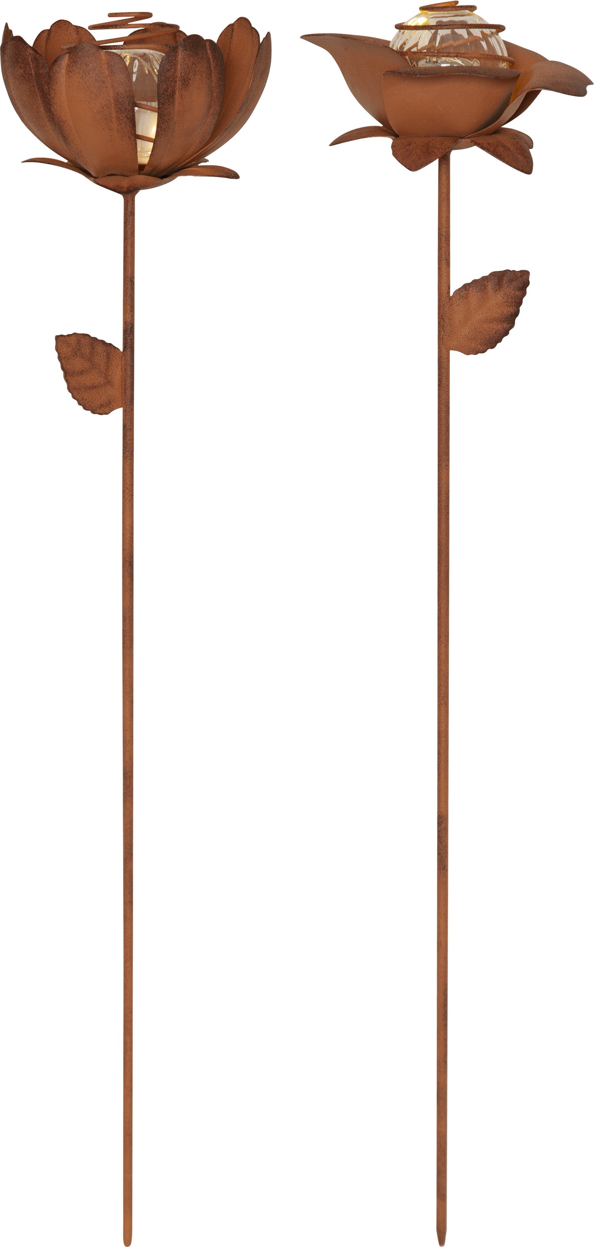 Dekorationsbelysning Solcell 'Oxida Flower' 2-pack