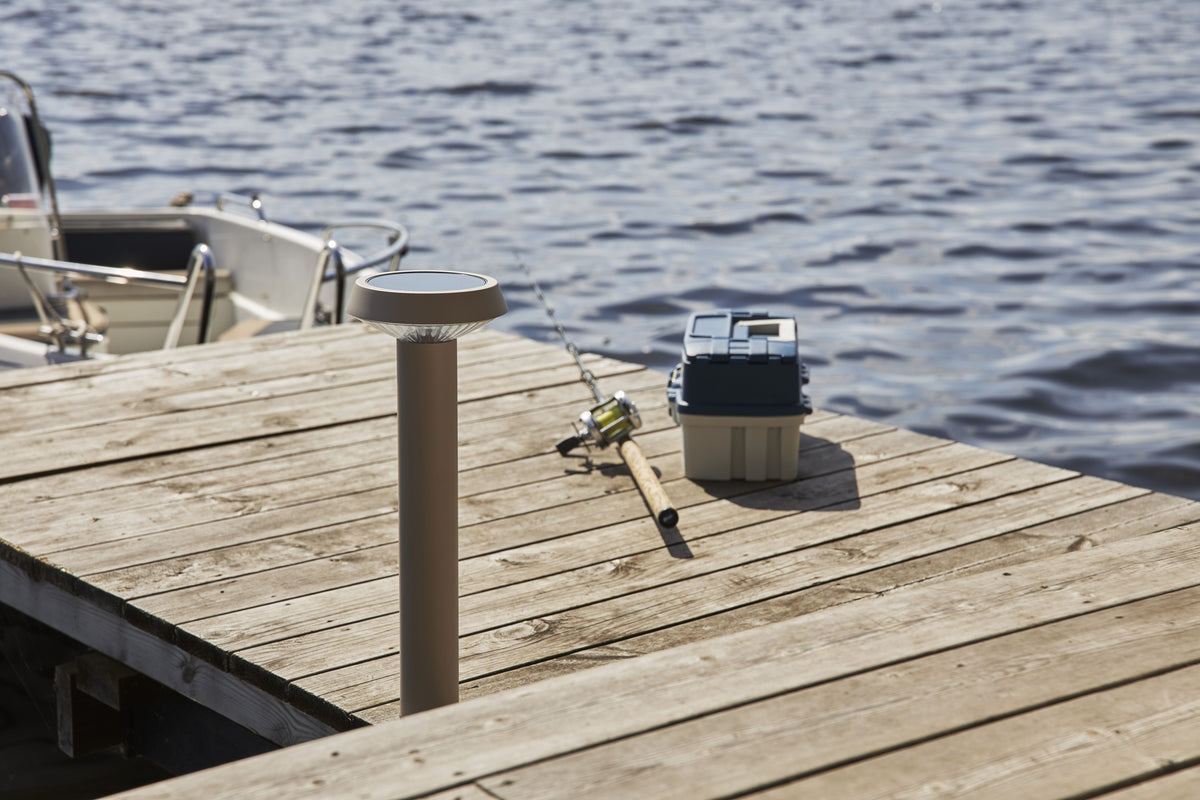 Gångbelysning Solcell 'Casa' Beige