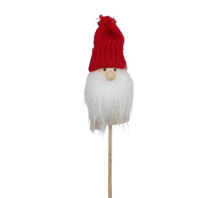 Sticks Tomte m Röd luva H7cm