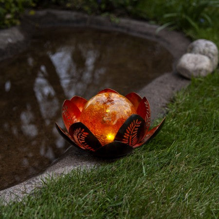 Solcellsdekoration 'Lilly Amber'