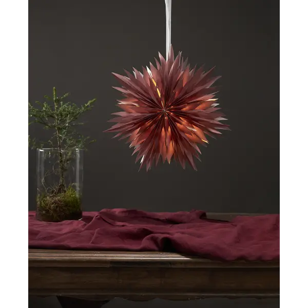 Pappersstjärna Dis Röd 45cm
