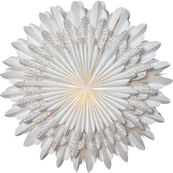 Pappersstjärna Snow Vit 50cm