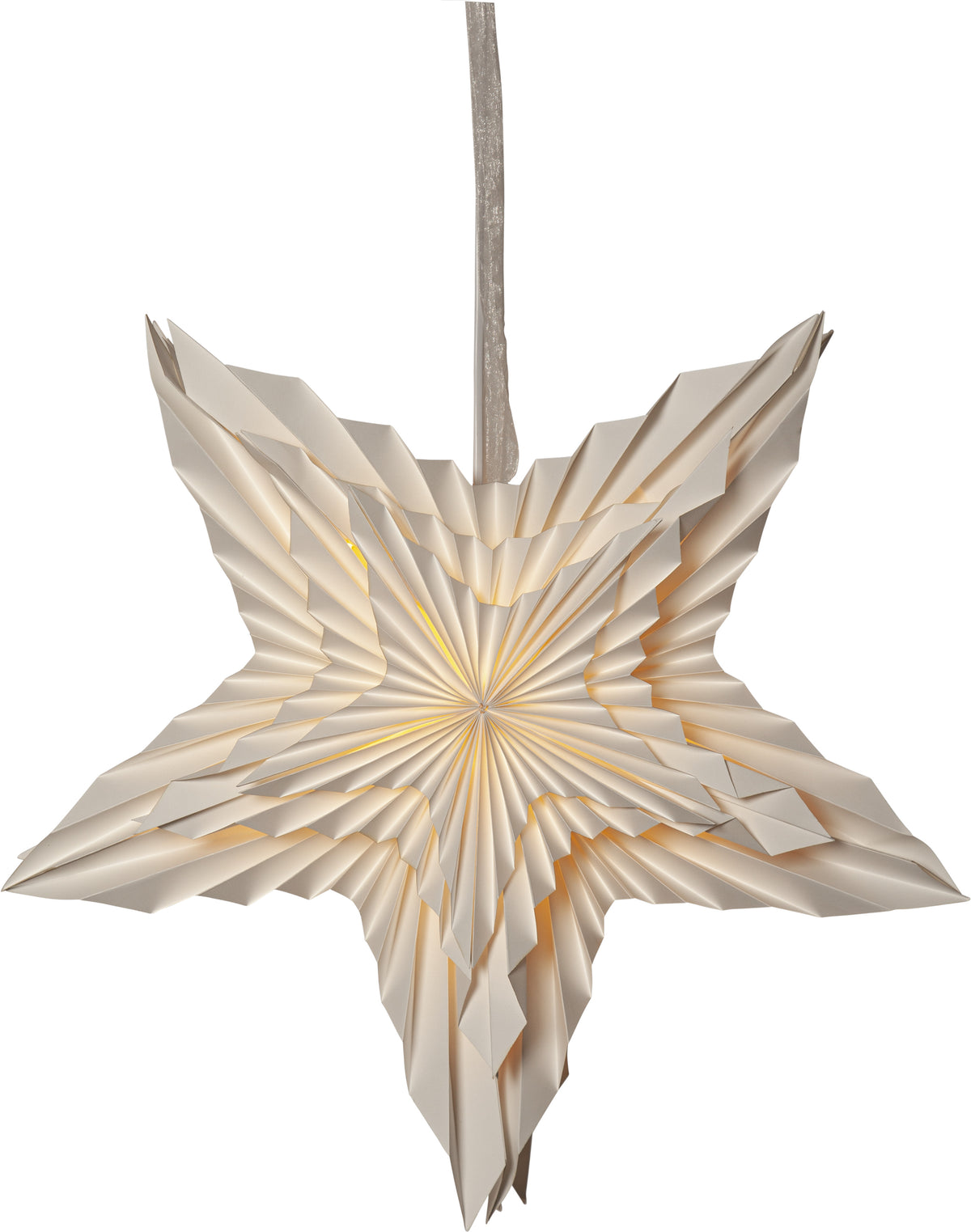 Pappersstjärna White Vit 50cm