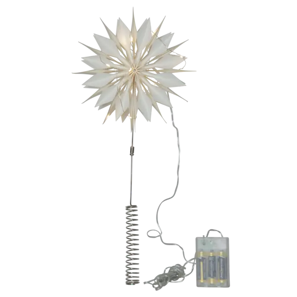 Toppstjärna LED 'Flinga White'