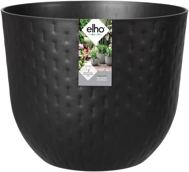 Utekruka 'Fuente Grains' Round D30 - Onyx Black
