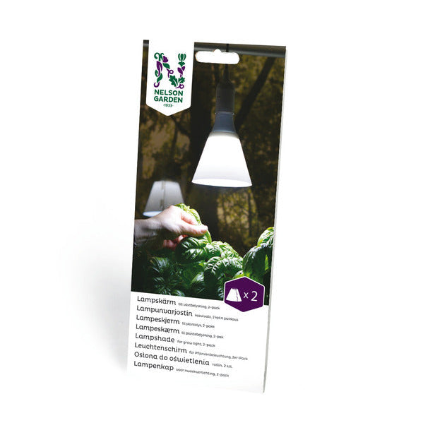 Växtbelysning Lampskärm 2st