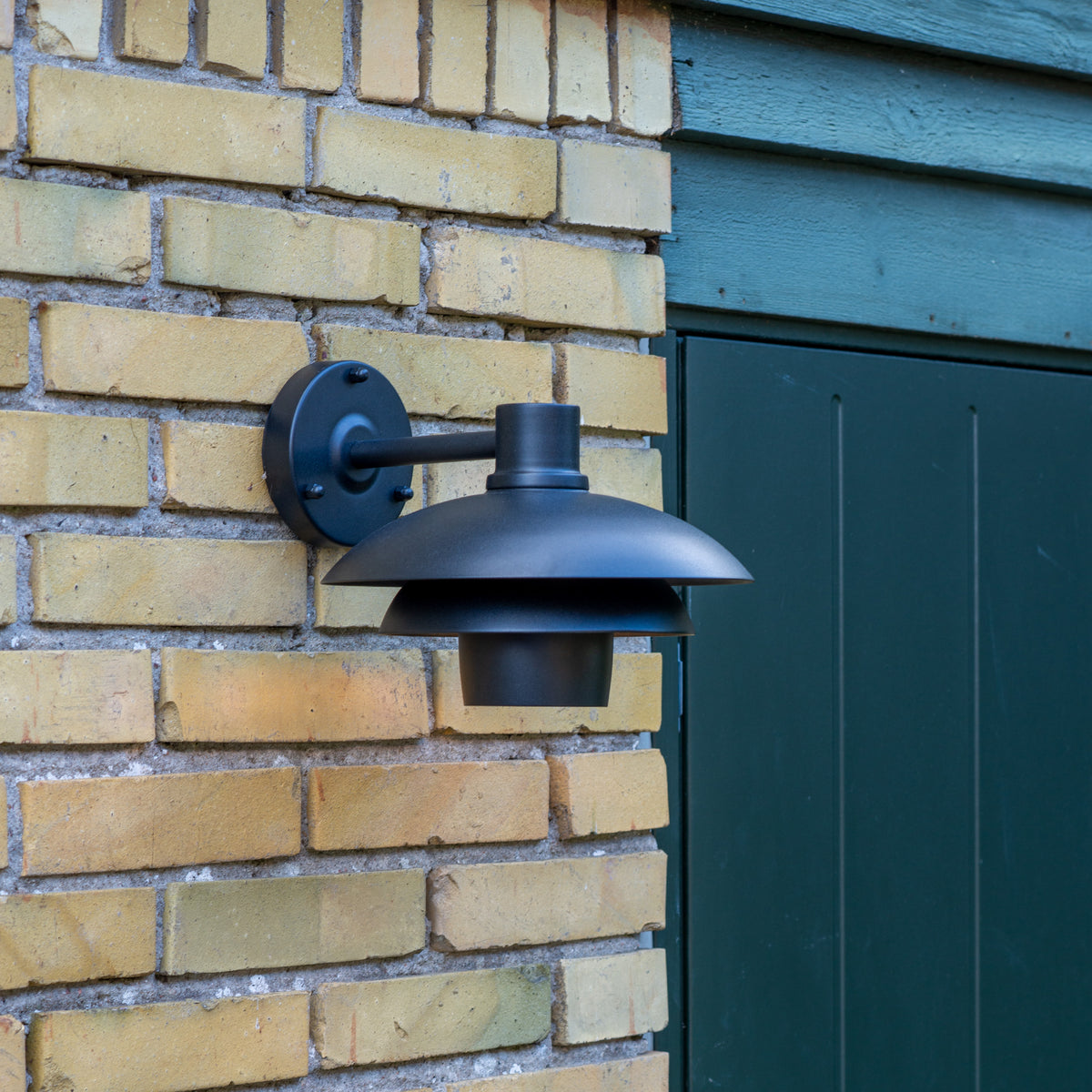 Morph utomhusvägglampa 24 cm släckt