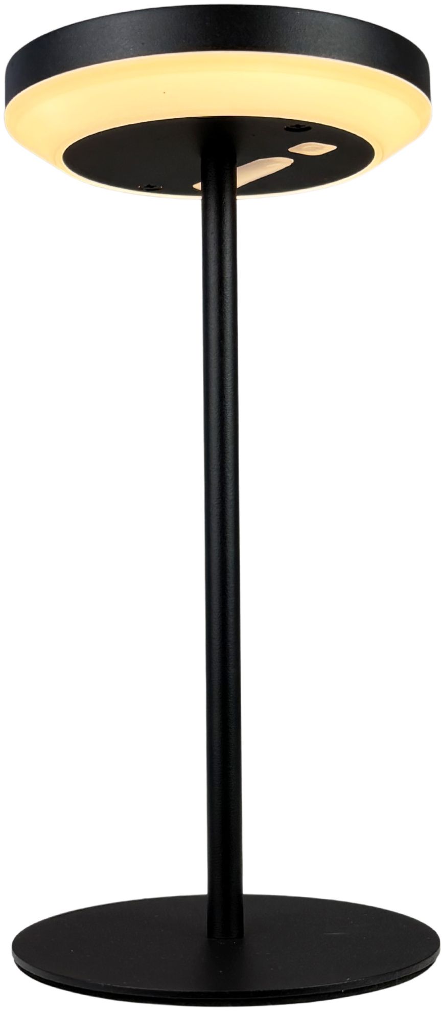 Otera solcellsdriven bordslampa 25 cm tänd
