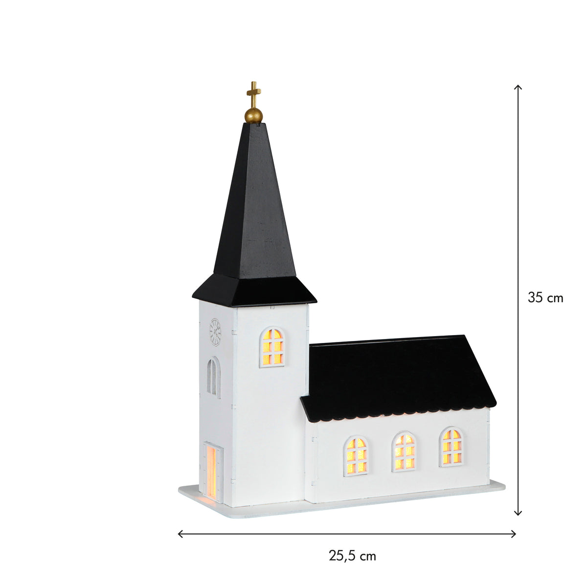 Inomhusdekoration Churchill Vit kyrka B/O