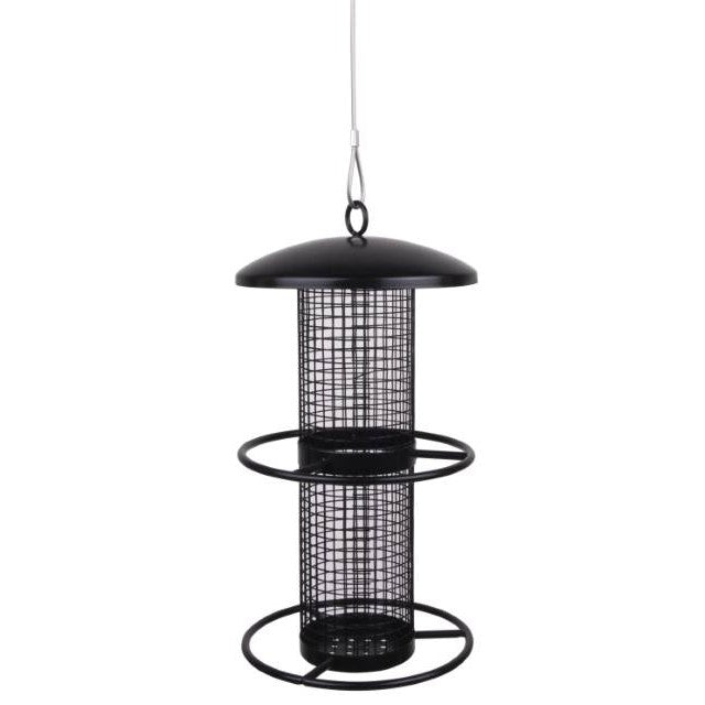 CARE-Bird Foderautomat till nötter 26cm - Svart