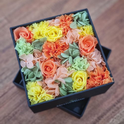 Torkade Blommor i Presentförpackning