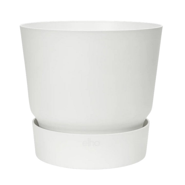 Greenville Round Självbevattningskruka, D30cm - White