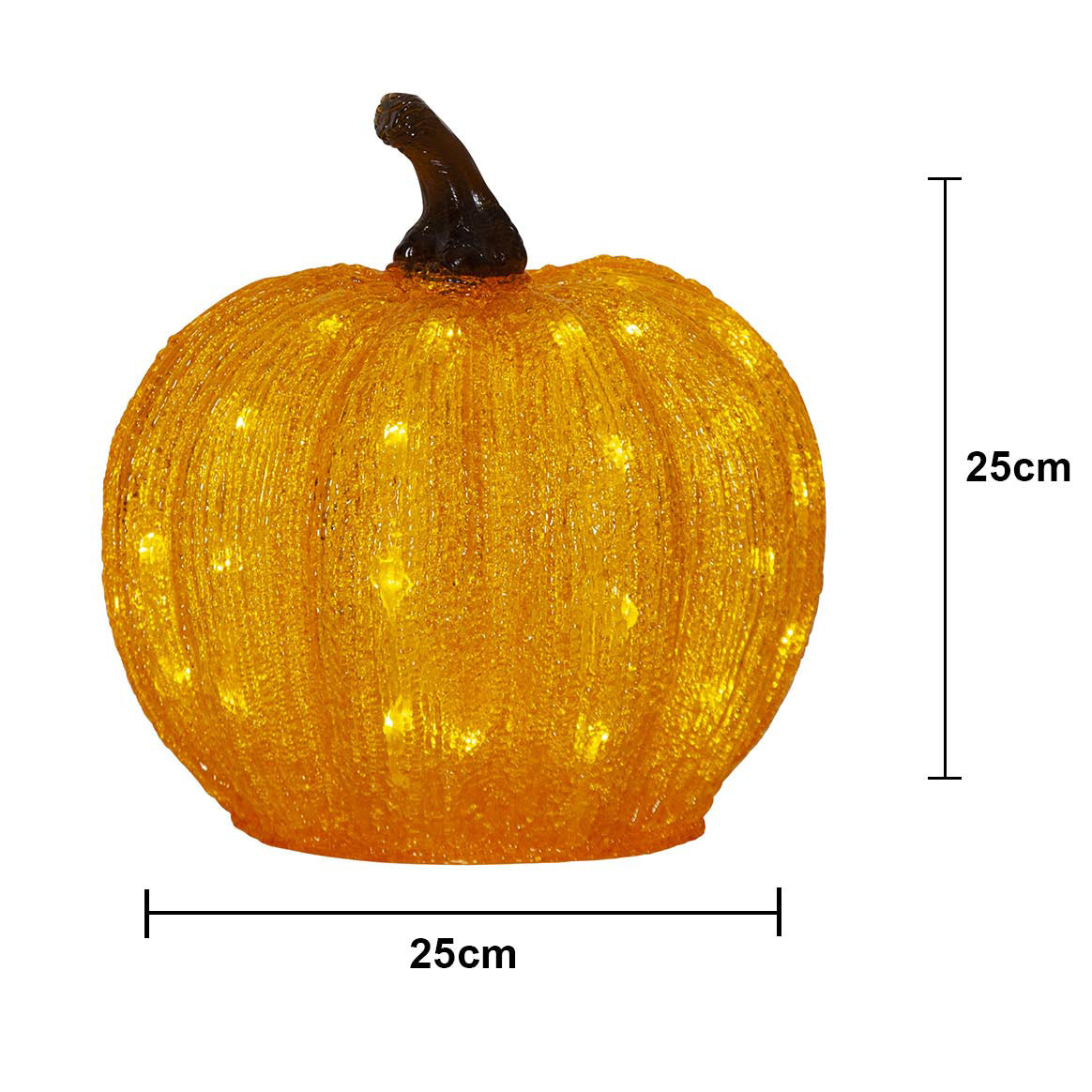 Utomhusdekoration Harvy Pumpa 25cm