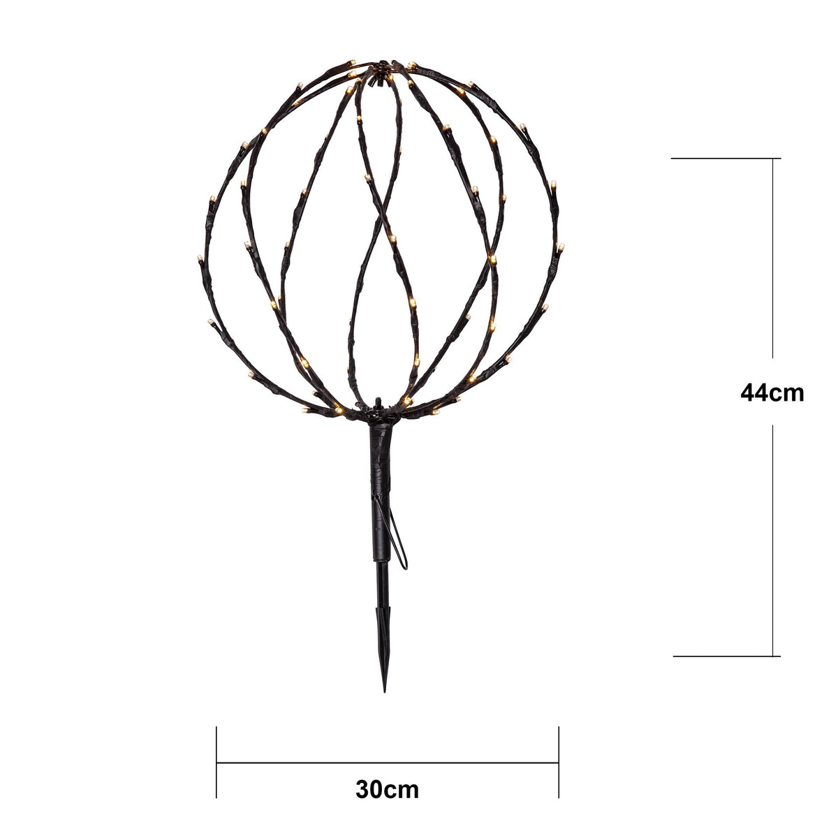 Utomhusdekoration Sphere Glob 30cm