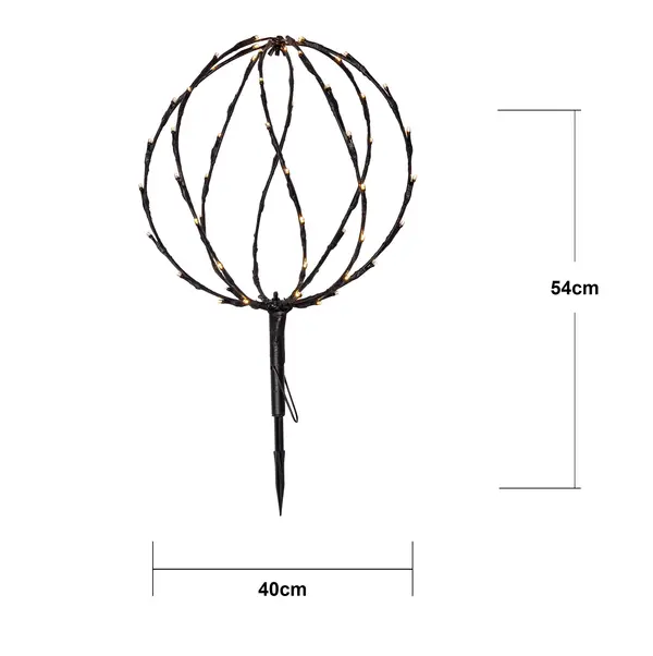 Utomhusdekoration Sphere Glob 40cm