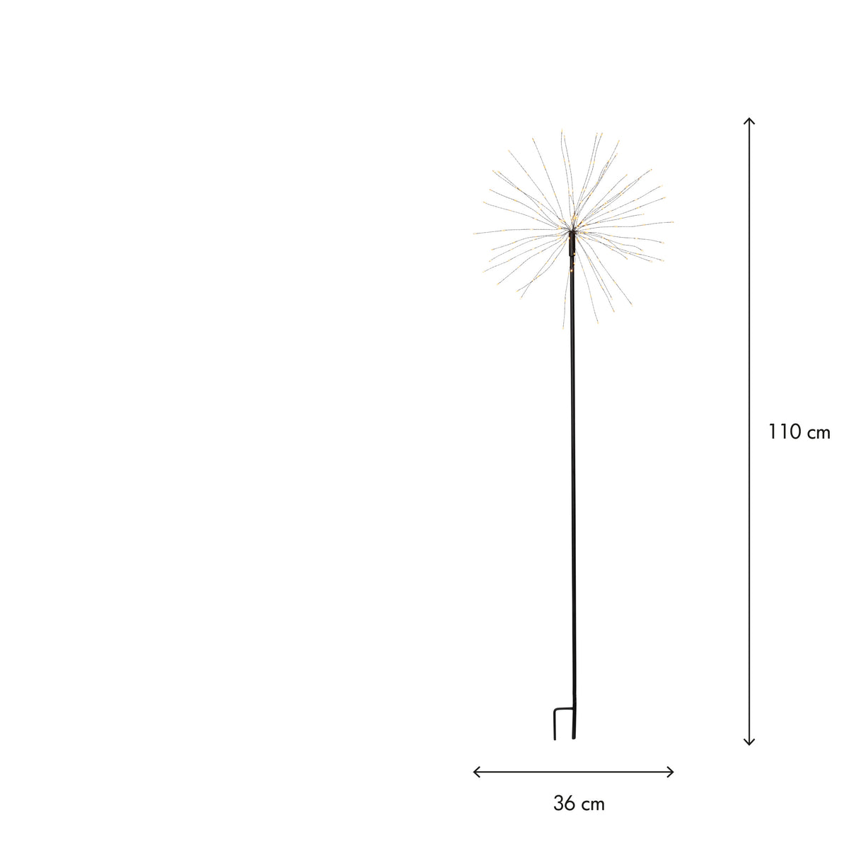 Utomhusdekoration Fireworkr Outdoor 160 L ww