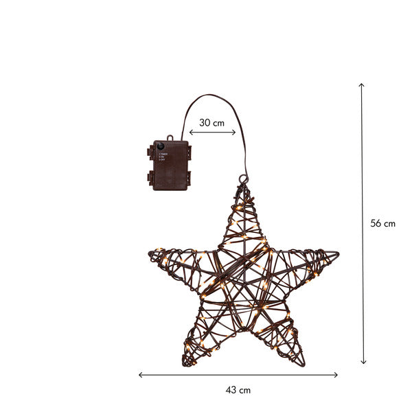 Utomhusdekoration Vicke Star 30cm Stjärna 30cm